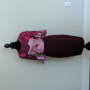 Ted Baker Peplum Sleeve Dress